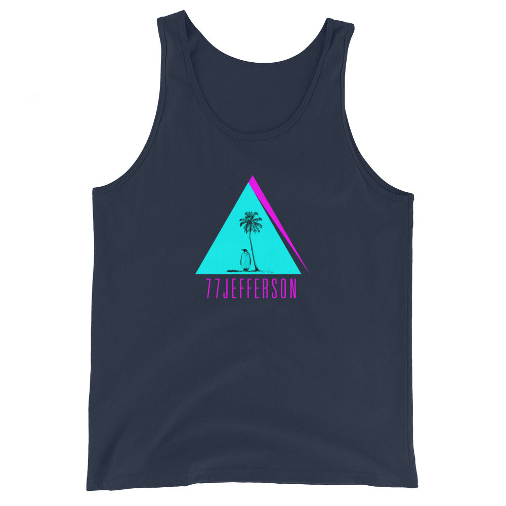 Tropical Penguin - 77J - Unisex Tank